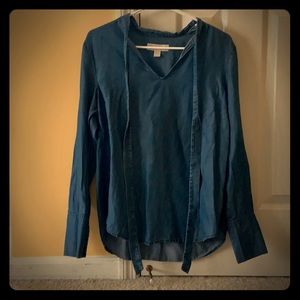 Michael Kors denim dress top